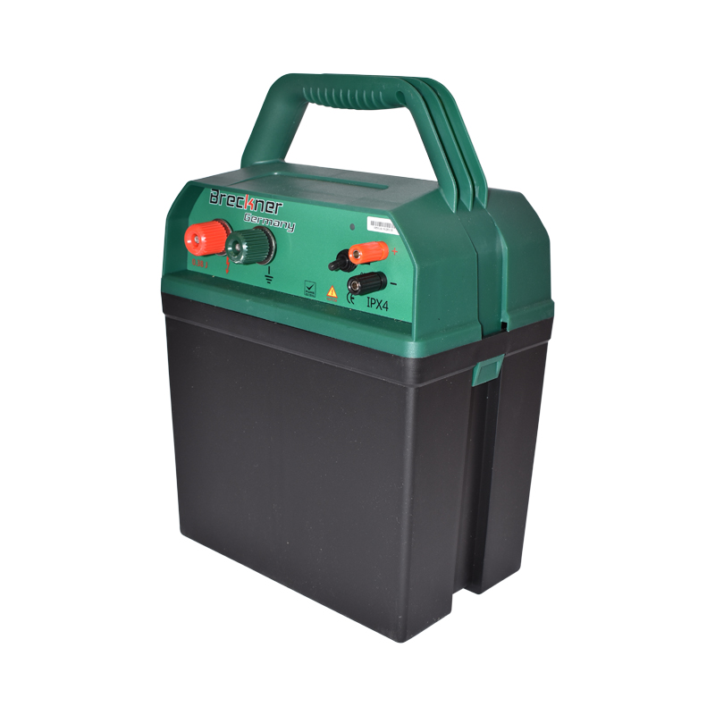 Aparat generator de impulsuri 9-12V 0.38 Joule cu panou solar 10W pentru gard electric Breckner Germany - imagine 2