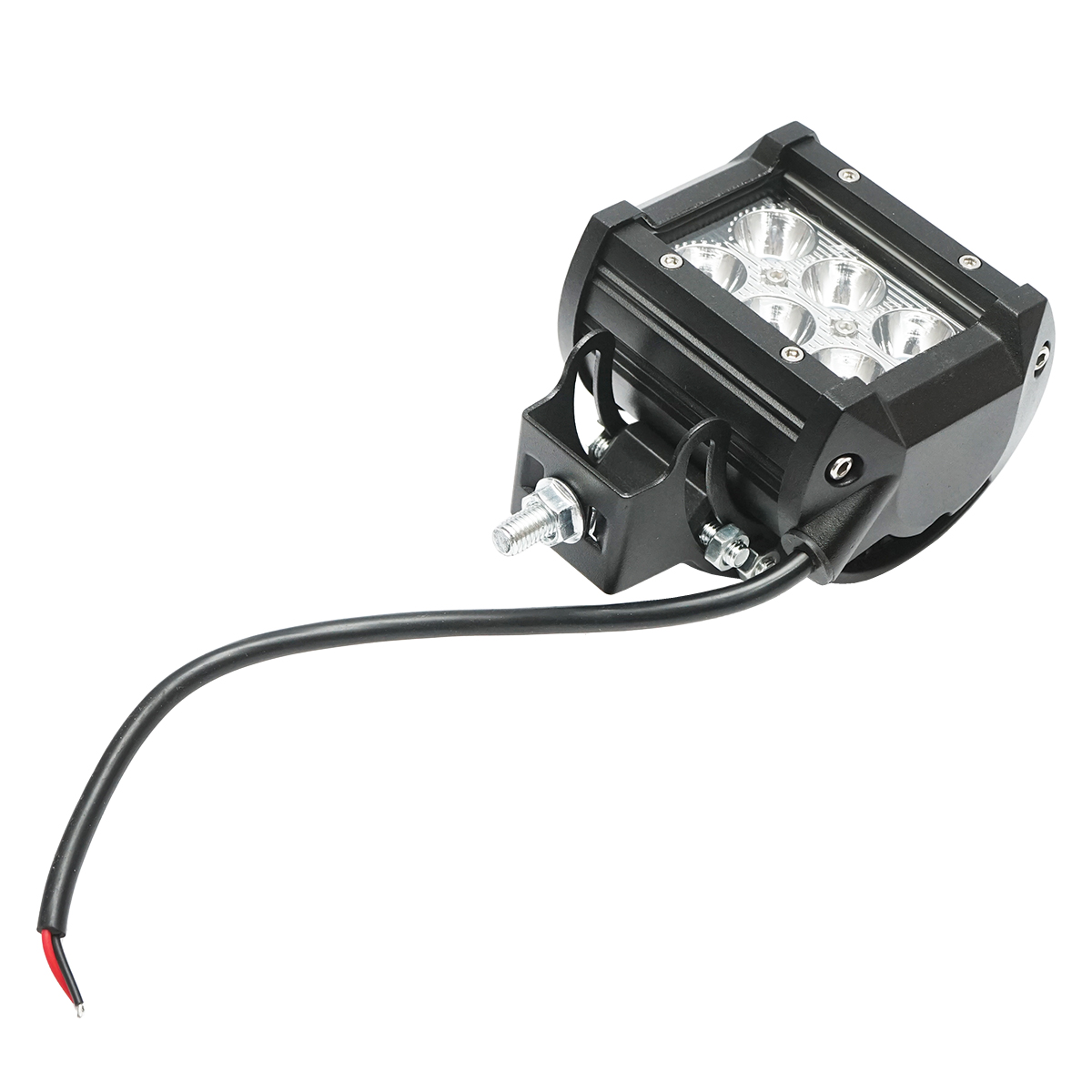 Lampa cu 6 LED-uri 10-30V 18W unghi radiere 30 de grade tip spot 4/9.8cm 6000K IP67 Breckner Germany - imagine 4