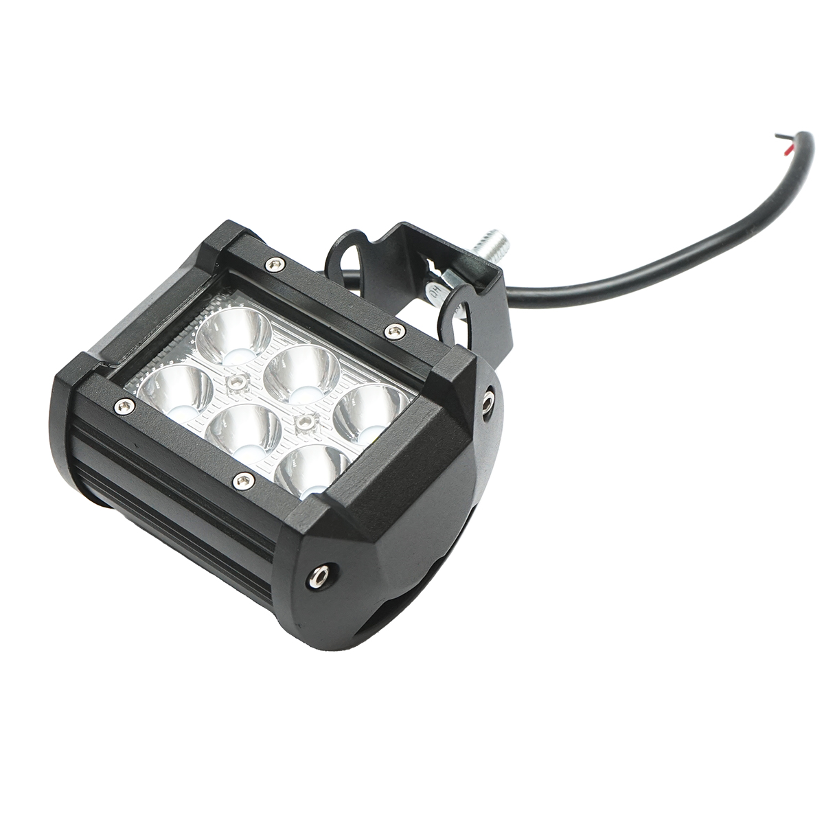 Lampa cu 6 LED-uri 10-30V 18W unghi radiere 30 de grade tip spot 4/9.8cm 6000K IP67 Breckner Germany - imagine 3