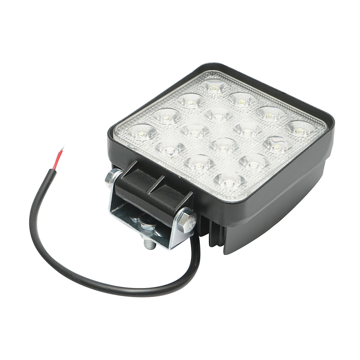Lampa cu 16 LED-uri 10-30V 48W unghi radiere 30 de grade tip spot 108x108x57mm Breckner Germany - imagine 3