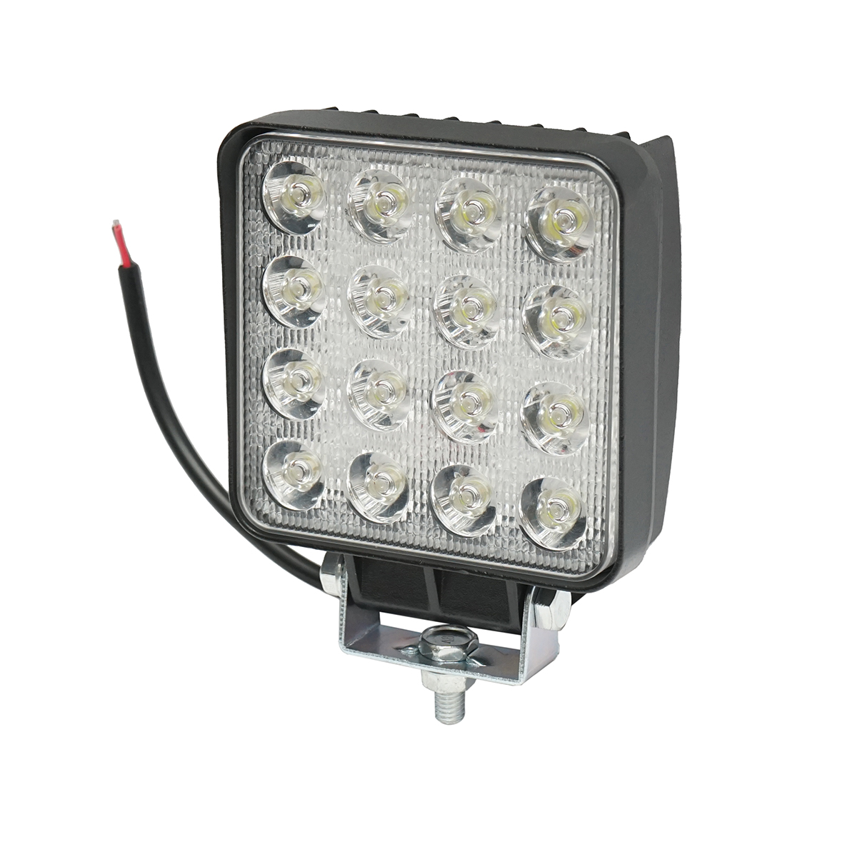 Lampa cu 16 LED-uri 10-30V 48W unghi radiere 30 de grade tip spot 108x108x57mm Breckner Germany - imagine 4