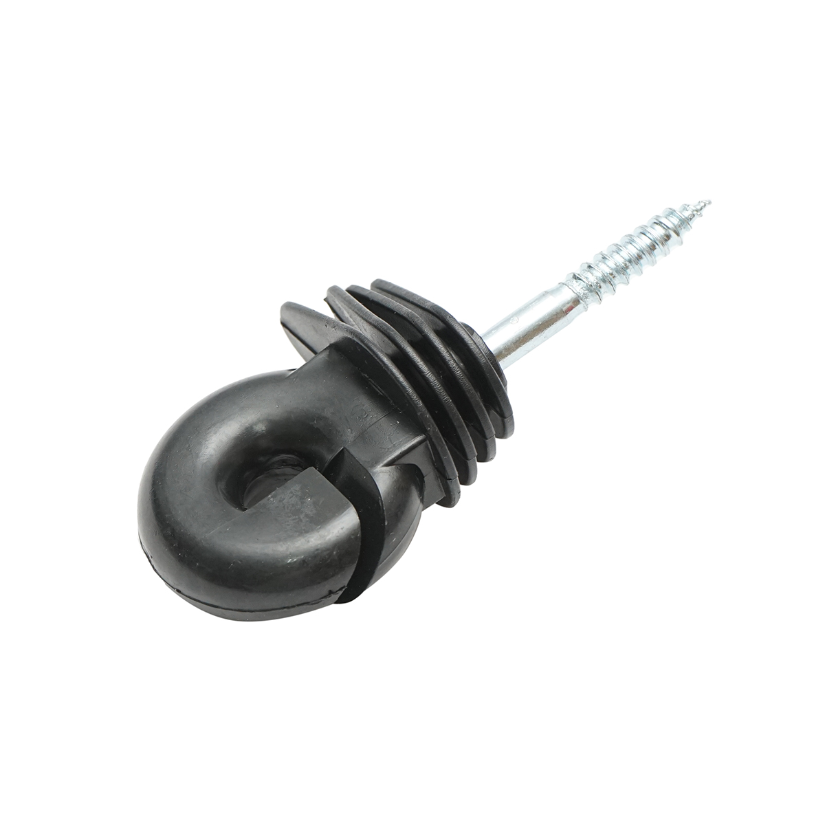 Izolator inelar compact negru fi 5.9mm 91x40mm gard electric Breckner Germany - imagine 3