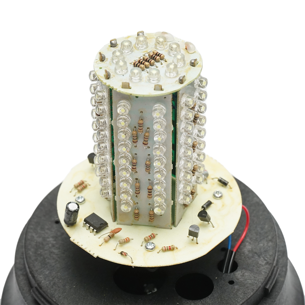 Girofar LED 24V cu talpa magnetica si alimentare la bricheta - imagine 3