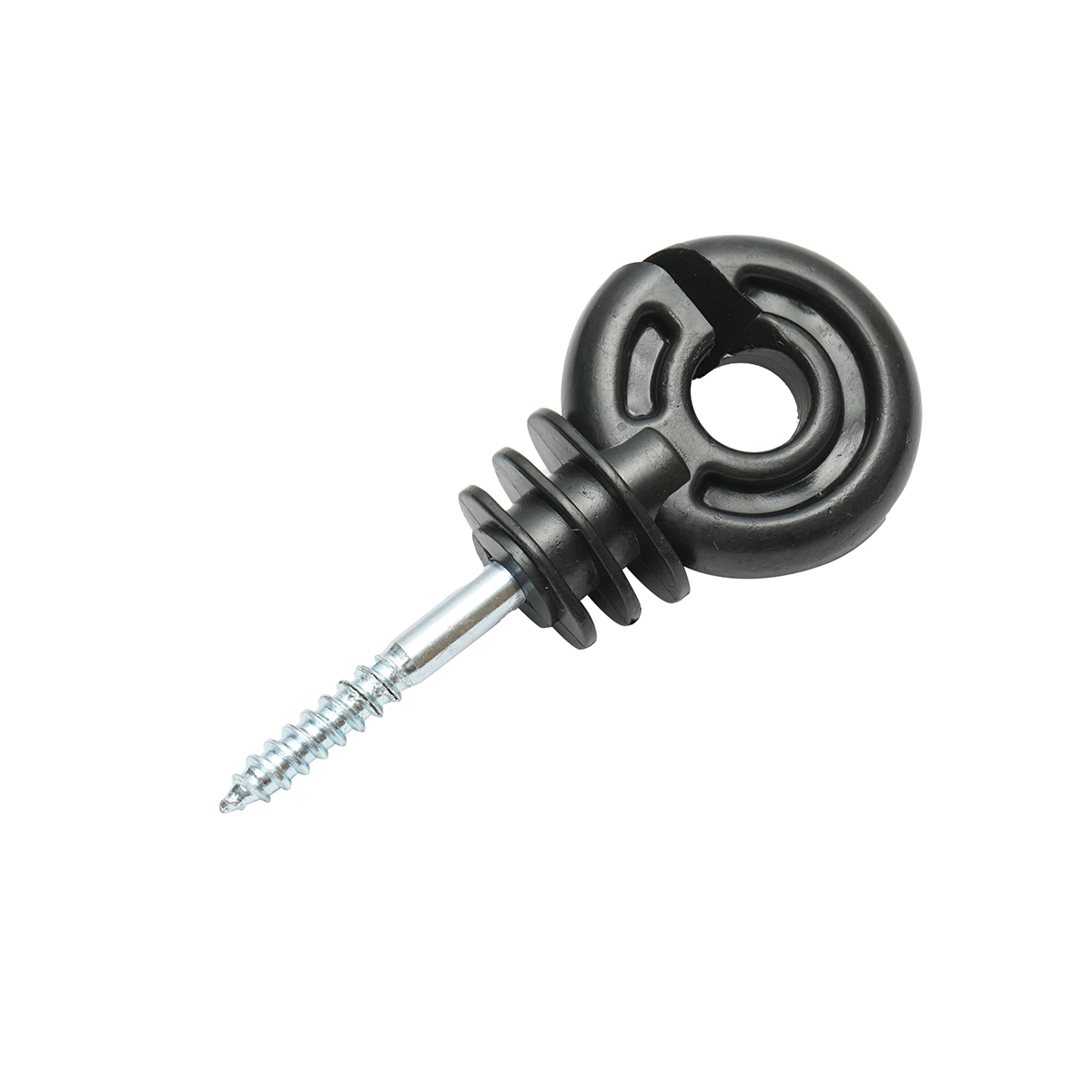Izolator canelat fi 5.9mm 89x40mm pentru fir gard electric Breckner Germany - imagine 2
