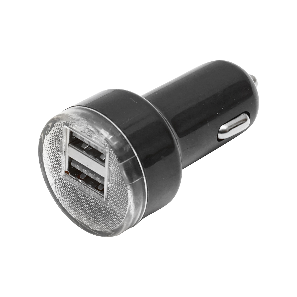 Incarcator telefon priza bricheta 2 USB 2.1A negru fara fir