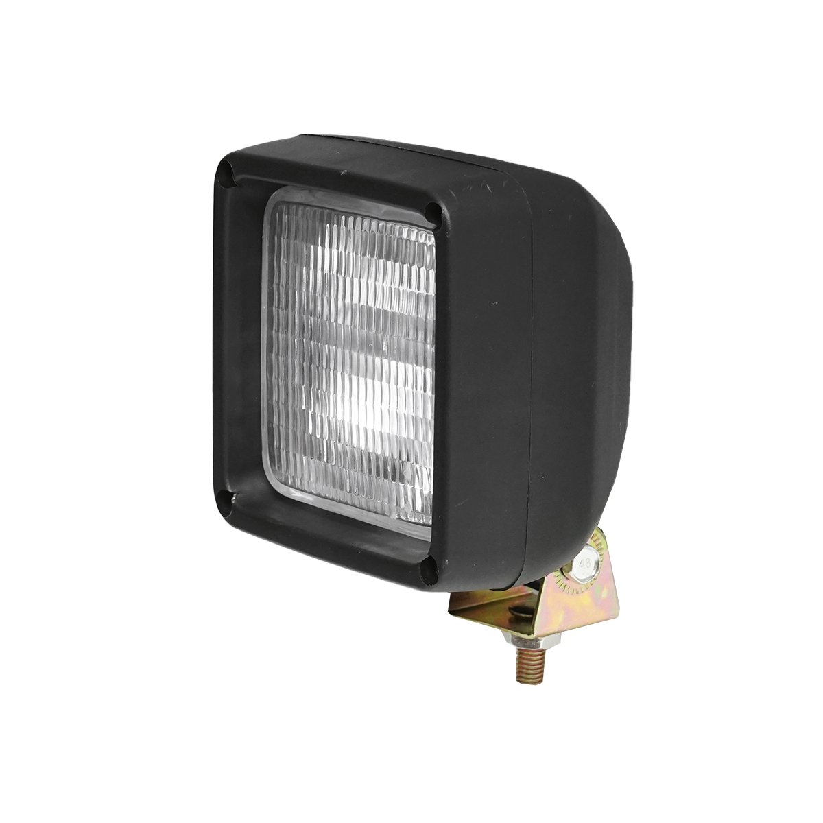 Proiector patrat L=100mm, pentru bec halogen H3 12V 55W - 24V 70W fara bec - imagine 4