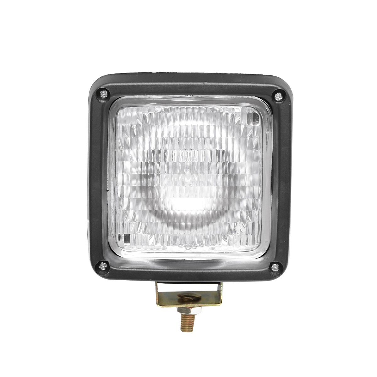 Proiector patrat L=100mm, pentru bec halogen H3 12V 55W - 24V 70W fara bec