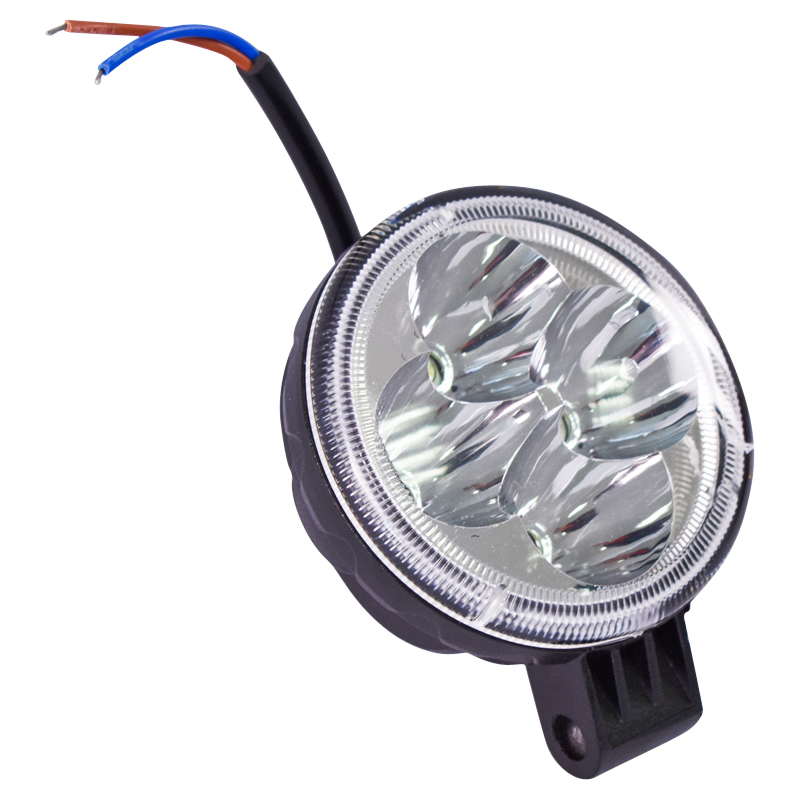 Lampa 4 LED-uri 10-30V 12W unghi de radiere 60 rotund - imagine 4