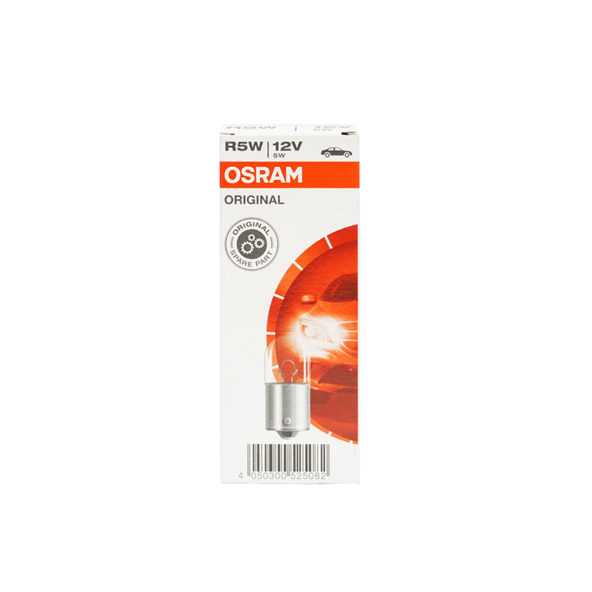 Bec (Osram) 5W 12V BA15s  - imagine 5