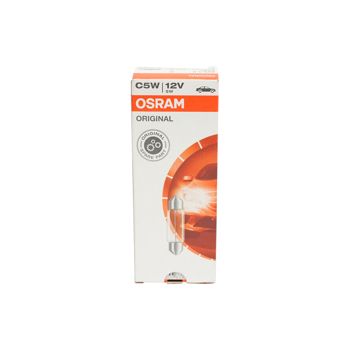 Bec (Osram) 5W / 12V SV8.5-8 - imagine 2