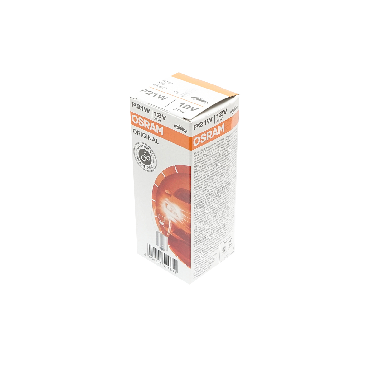 Bec 21W/12V BA15S Osram - imagine 4