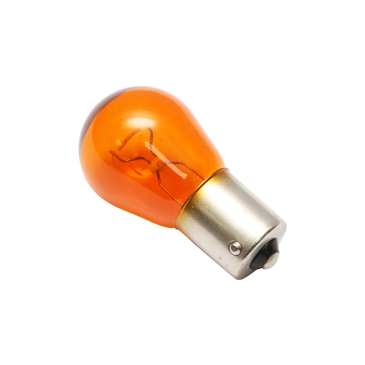 Bec (Osram) 21W / 12V BAU15s -  galben - imagine 4
