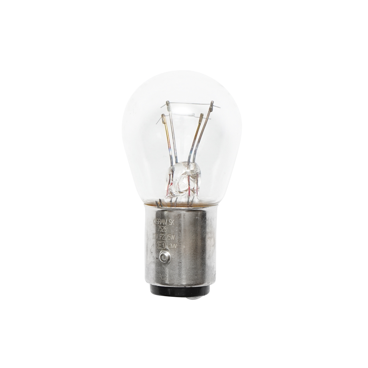 Bec (Osram) 21/5W 12V BAY15d - imagine 2