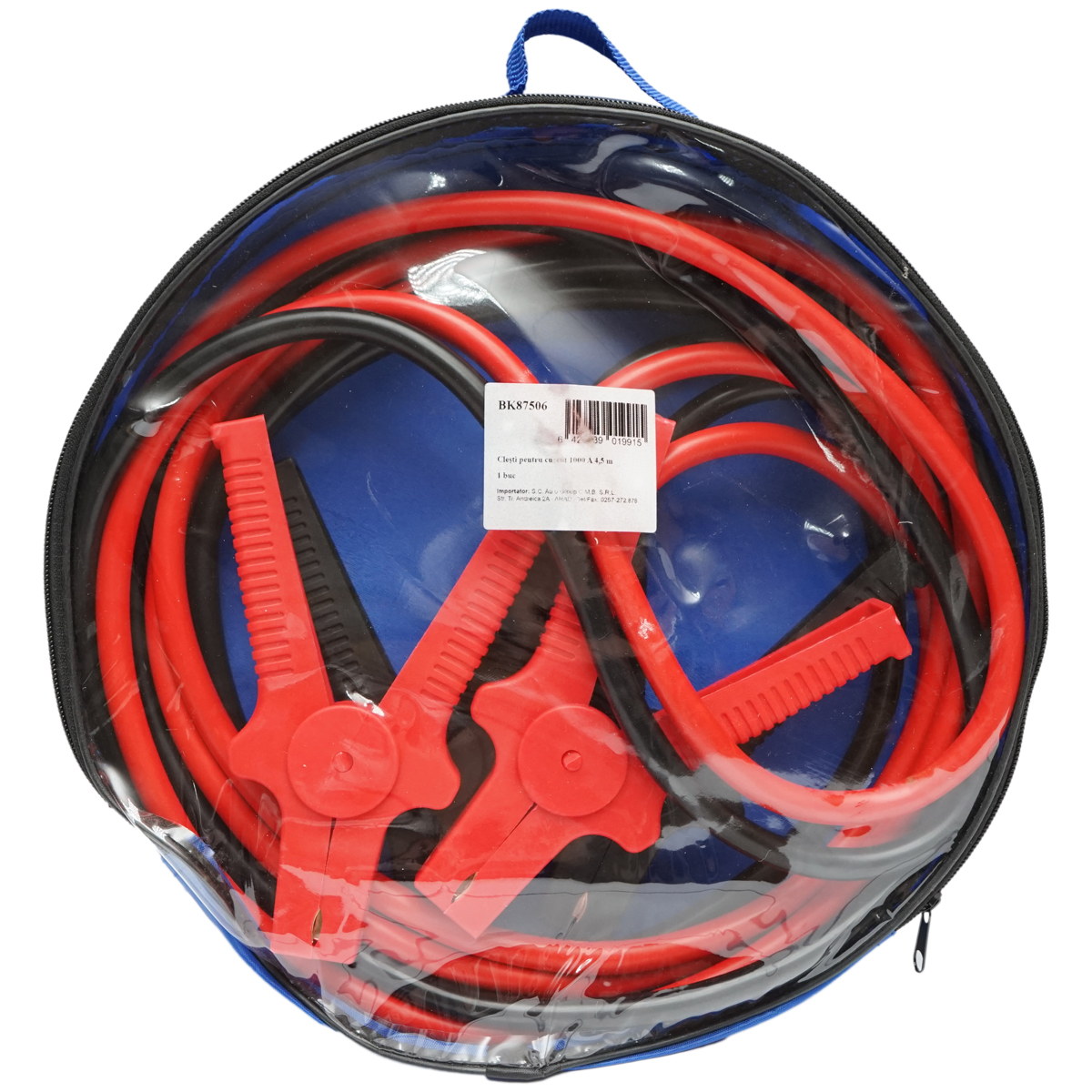 Cablu transfer curent 1000 A 4.5m lungime Heavy Duty Professional - imagine 2