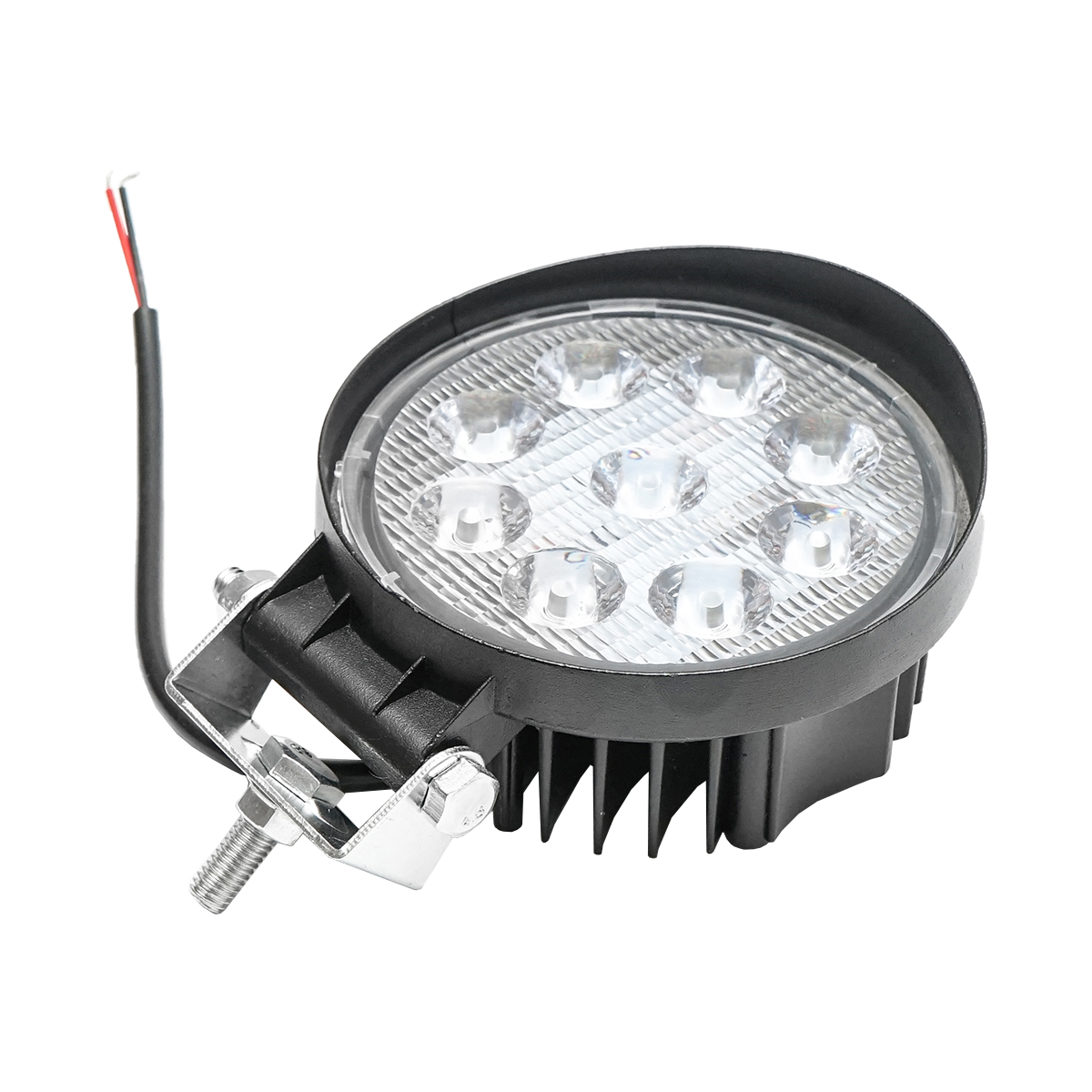 Lampa 9 LED-uri 10-60V 27W unghi de radiere 60 rotund - imagine 2