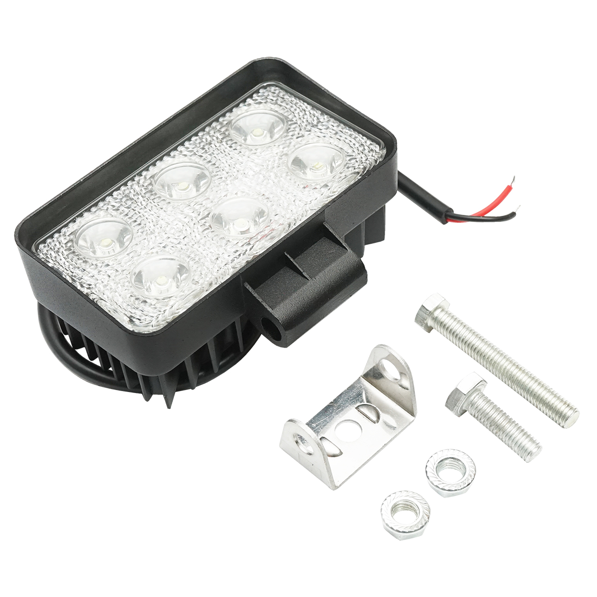Lampa 6 LED-uri 10-60V 18W unghi de radiere 60 patrat - imagine 3