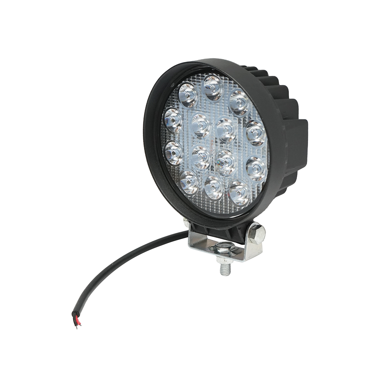 Lampa 14 LED-uri 10-30V 42W unghi de radiere 60 rotund - imagine 2