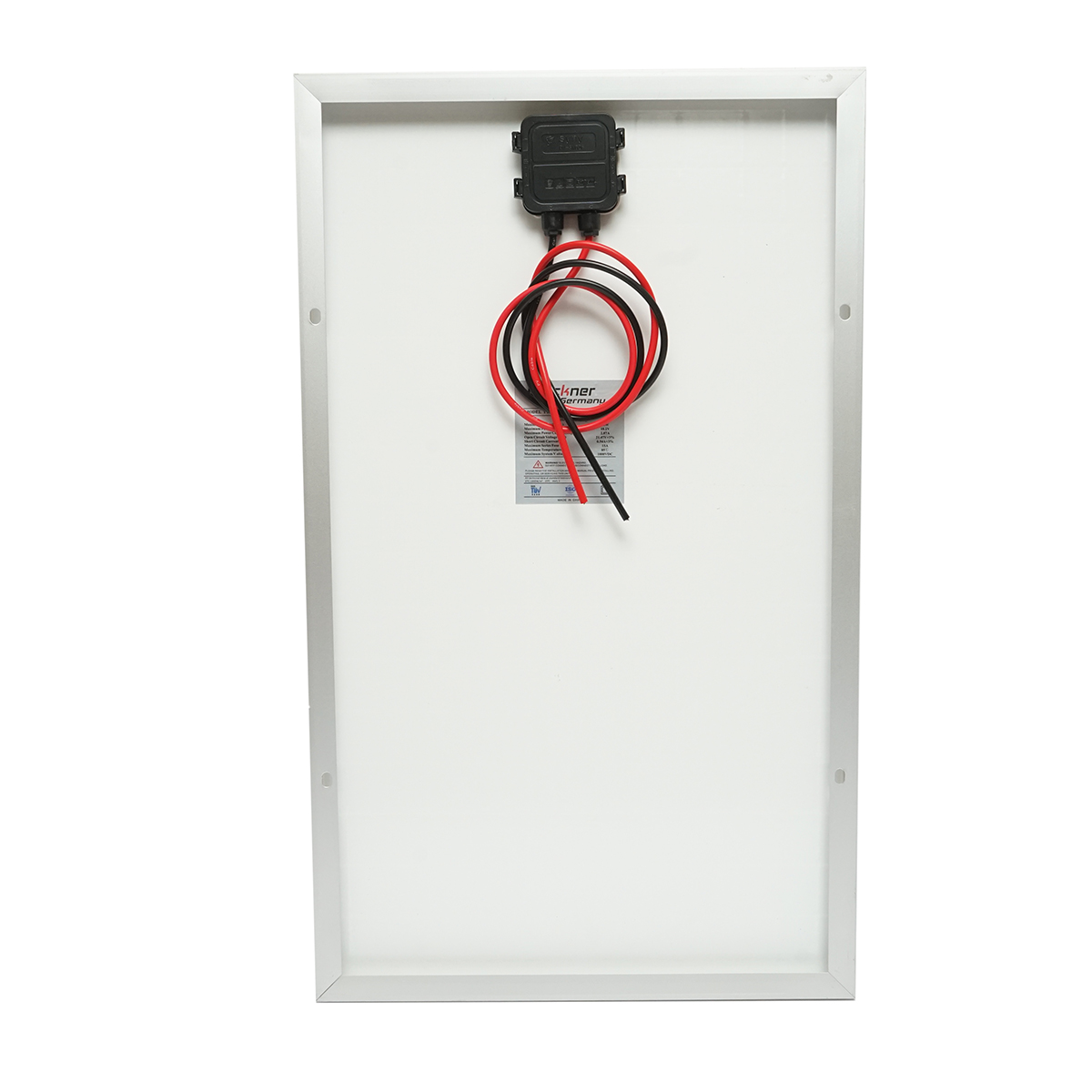 Panou solar 50W fotovoltaic monocristalin 670x400x25mm Breckner Germany - imagine 2