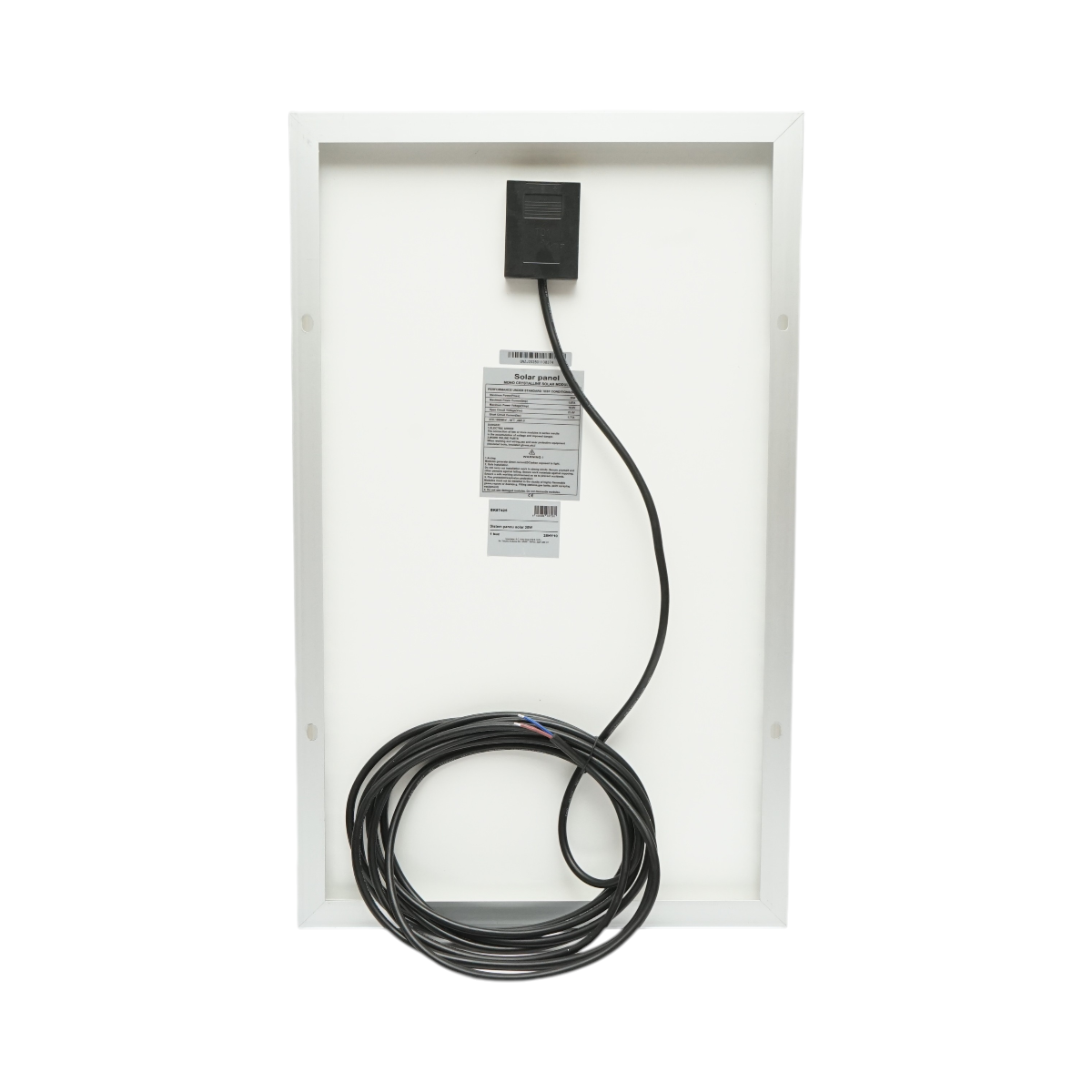 Panou solar 30W/18V fotovoltaic monocristalin 560x345x25mm cu regulator de incarcare 12/24V 20A, cablu 1.5/2m Breckner Germany - imagine 4