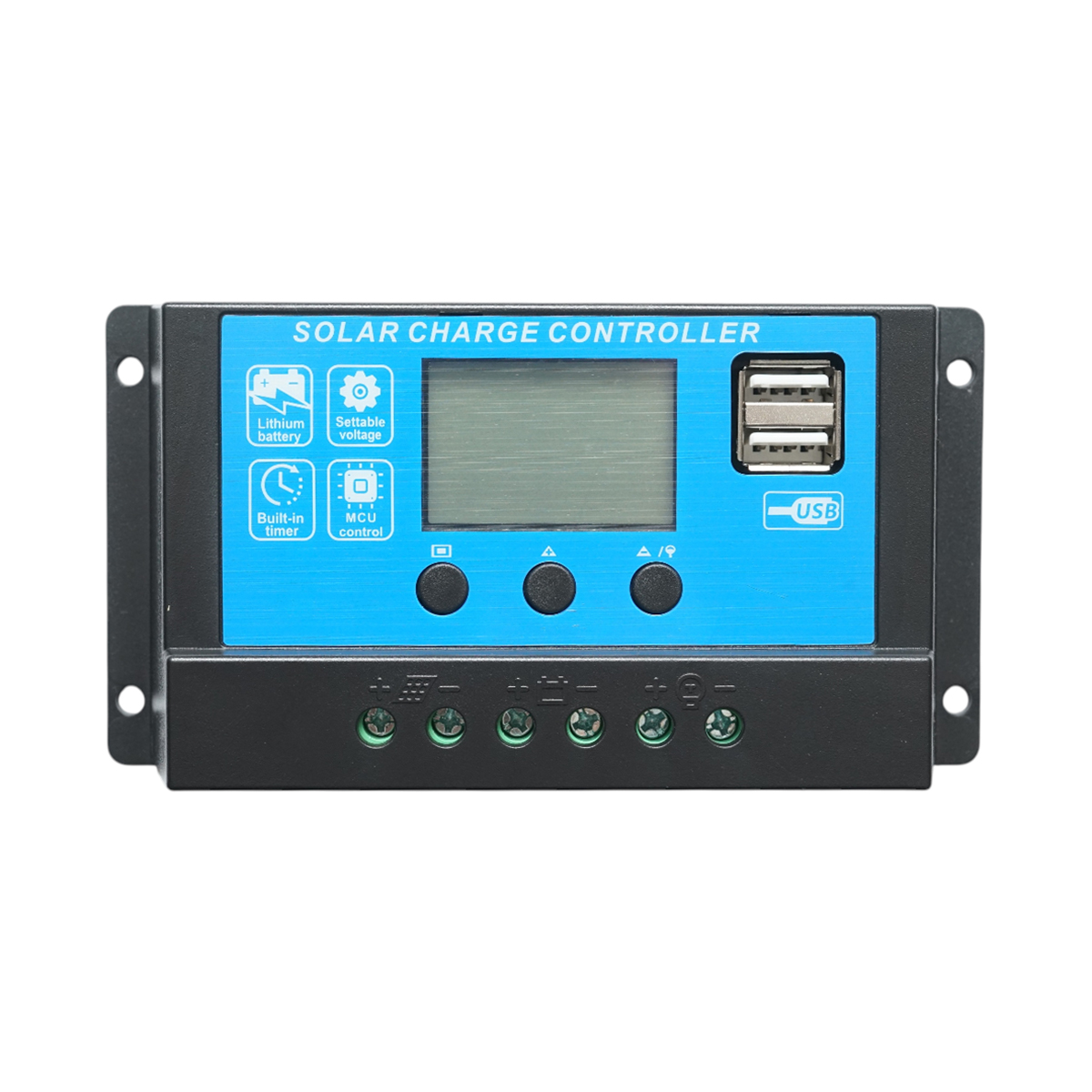 Panou solar 20W monocristalin 400x300x17mm cu regulator tensiune 10A, 12/24V Breckner Germany - imagine 8