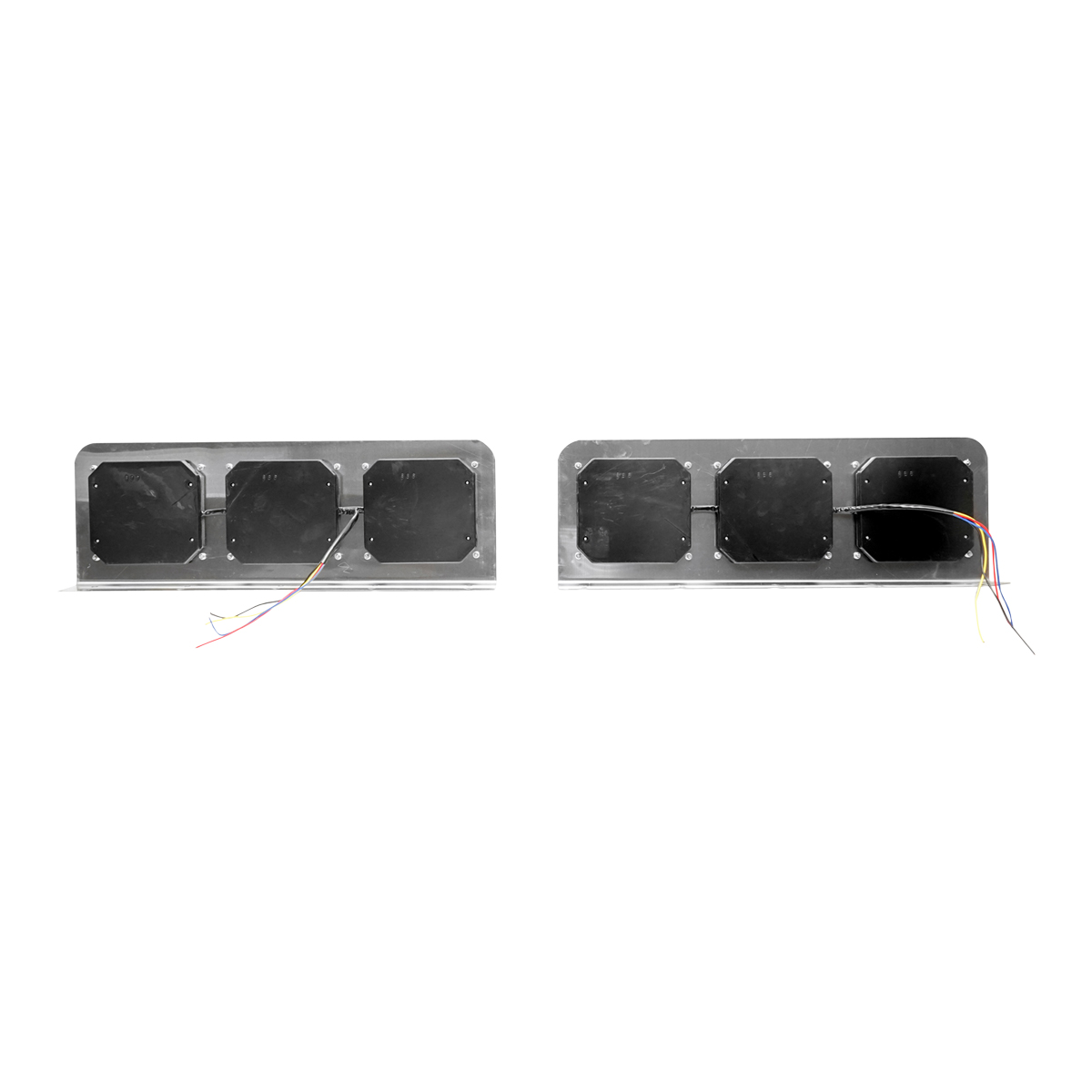 Set lampi spate camion cu LED fara semnalizare 598x220, 12/24V Breckner Germany - imagine 3