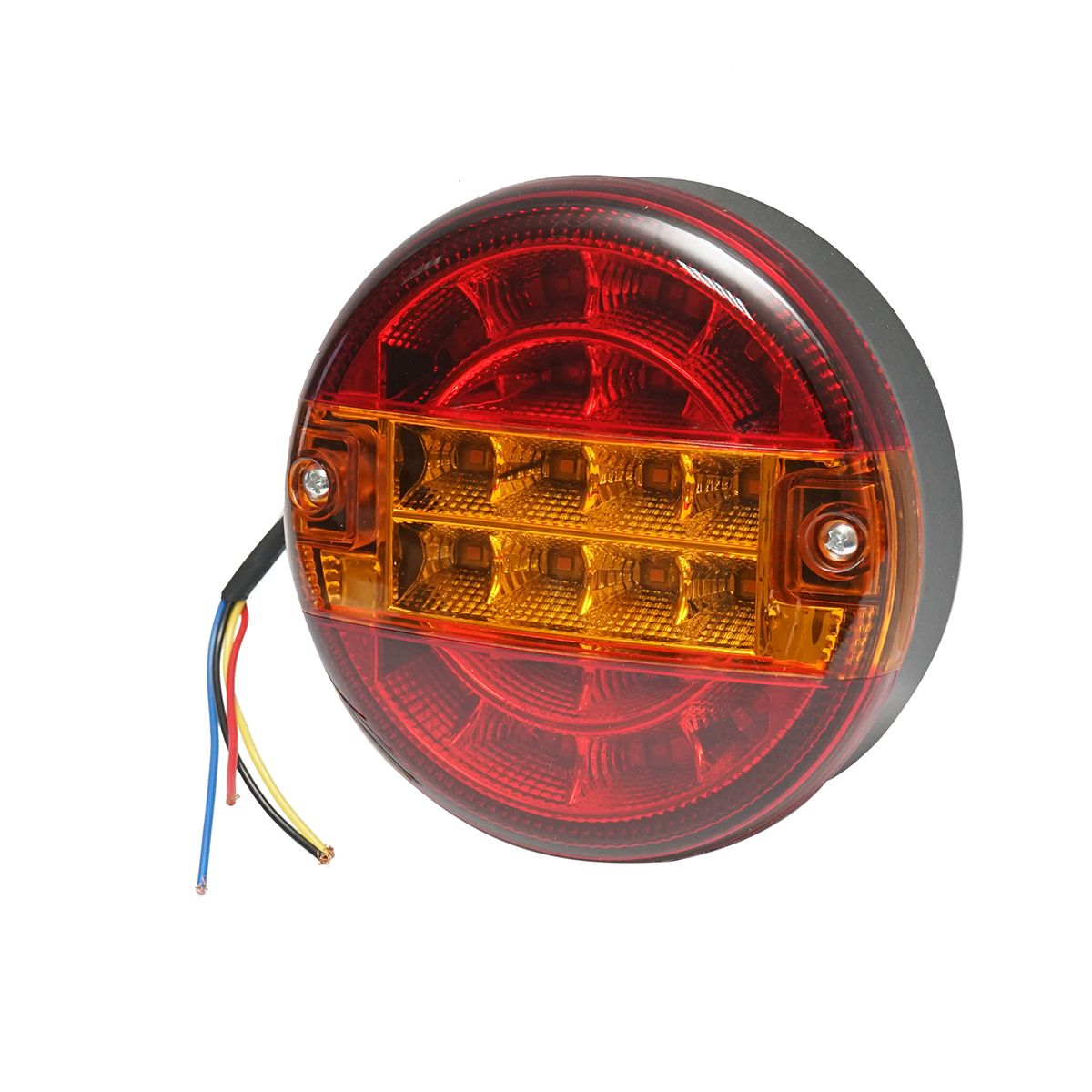 Lampa spate rotunda camion/remorca cu LED 139mm, 12/24V Breckner Germany - imagine 3