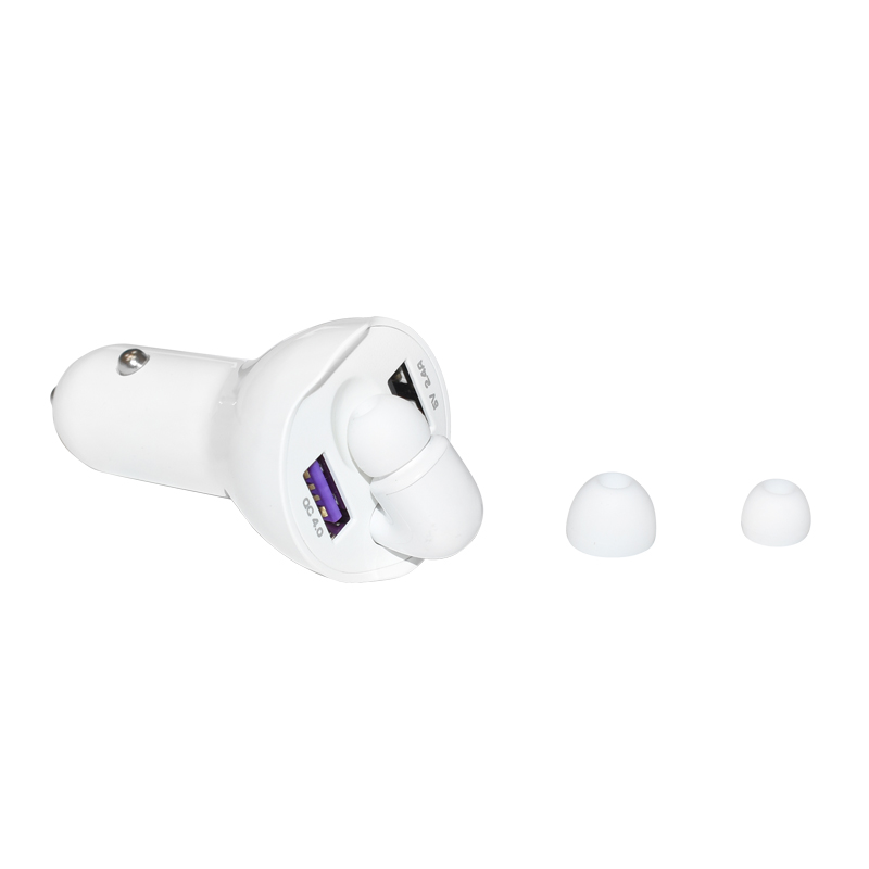 Casca bluetooth cu incarcare la priza auto tip bricheta - imagine 7