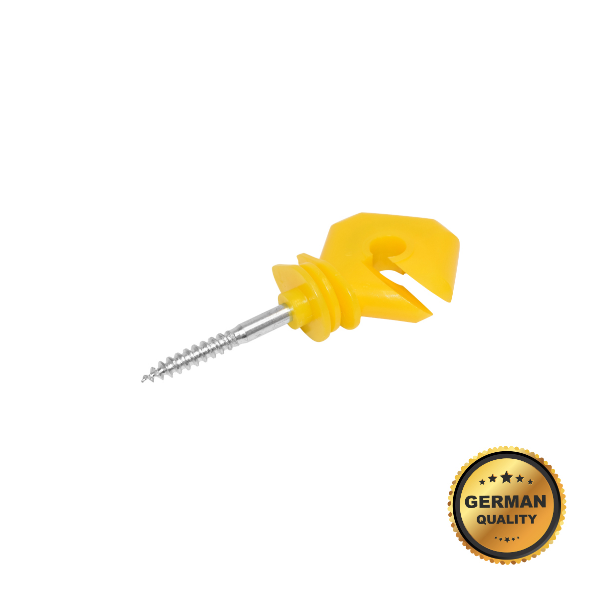 Izolator premium tip romb galben pentru gard electric Breckner Germany