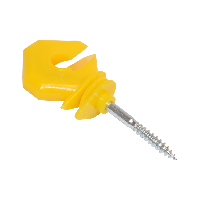 Izolator premium tip romb galben pentru gard electric Breckner Germany - imagine 3