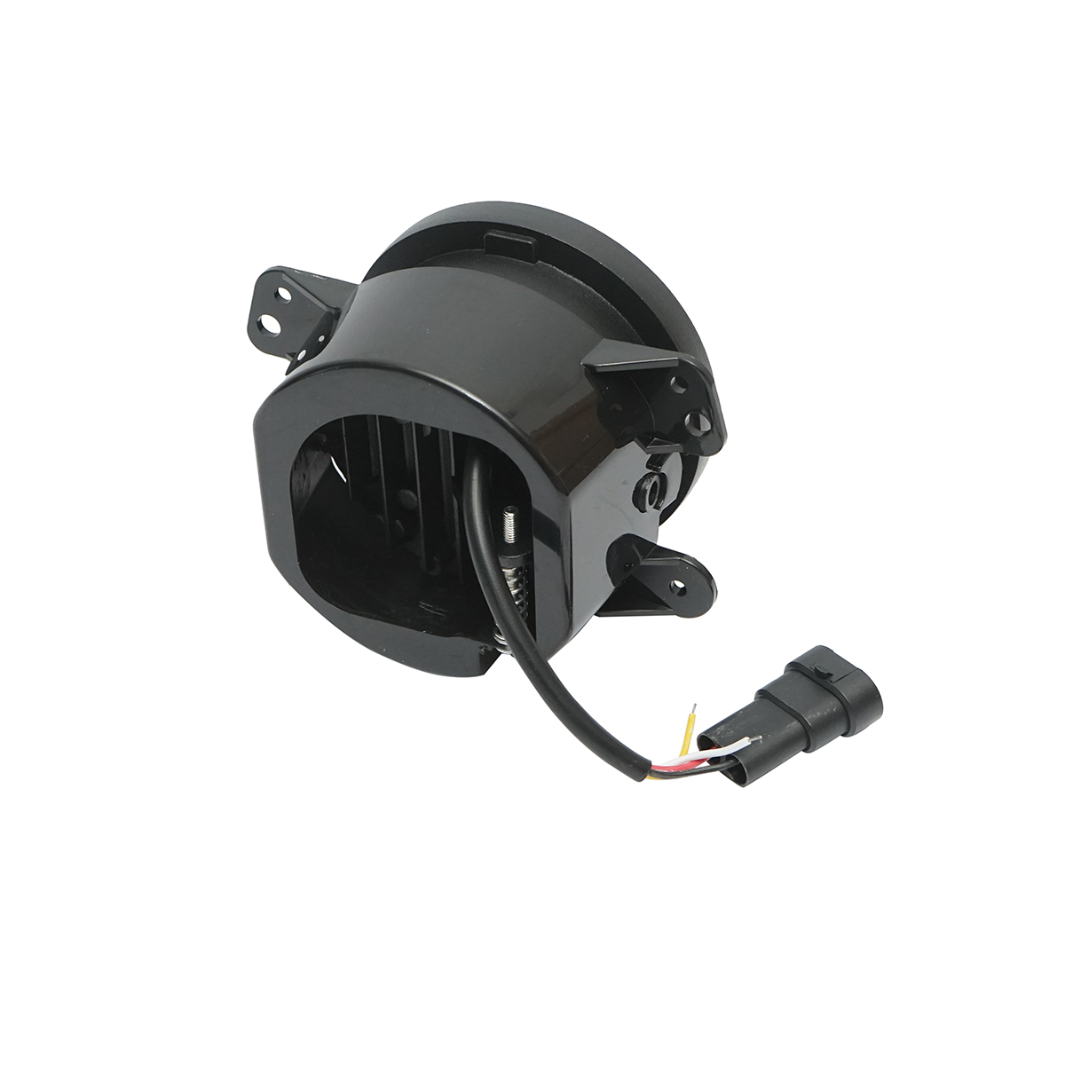 Set 2 proiectoare ceata LED cu DRL Angel Eyes 10-60V 30W, 3 functii alb/galben, lumina de zi, ceata si semnalizare Breckner Germany - imagine 4