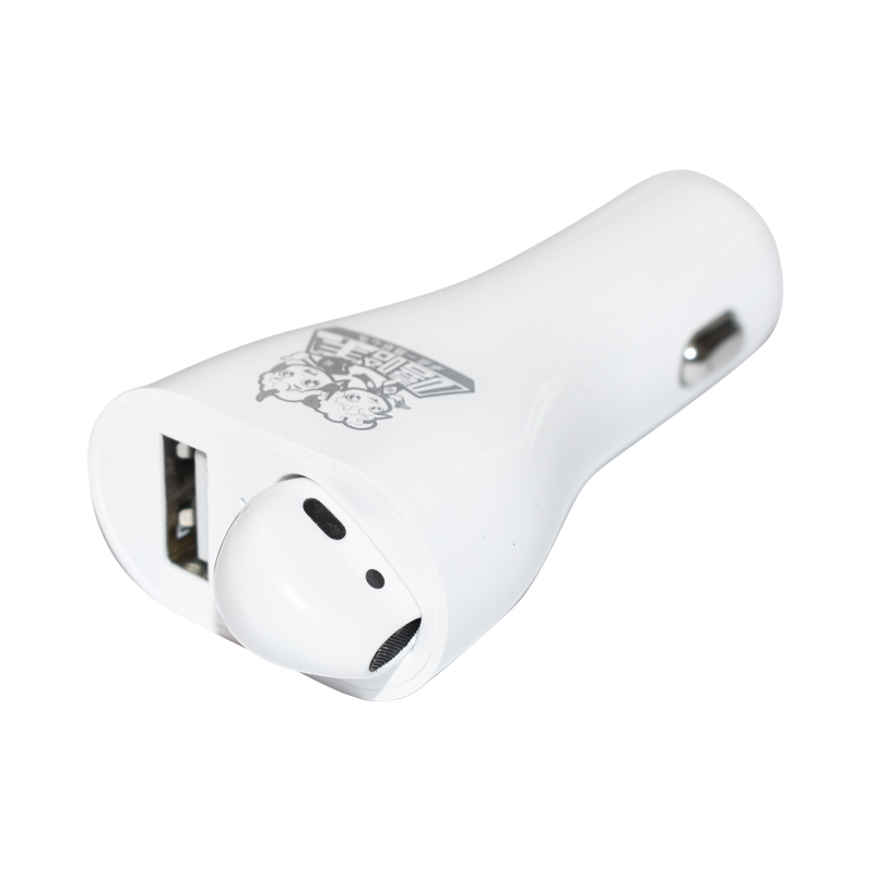 Casca bluetooth cu incarcare la priza auto tip bricheta - imagine 4