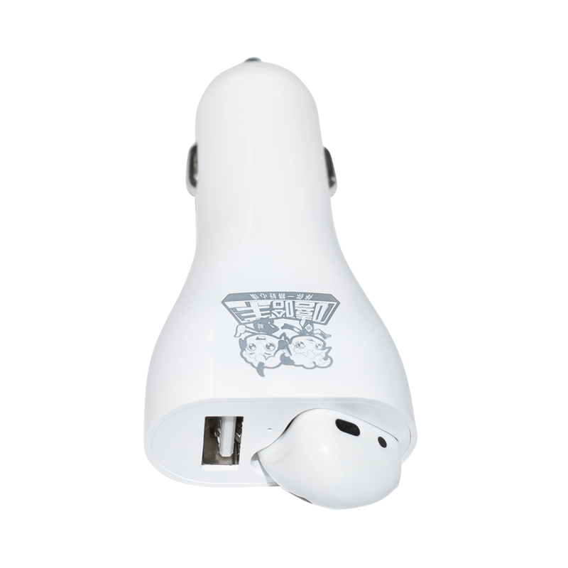Casca bluetooth cu incarcare la priza auto tip bricheta - imagine 3