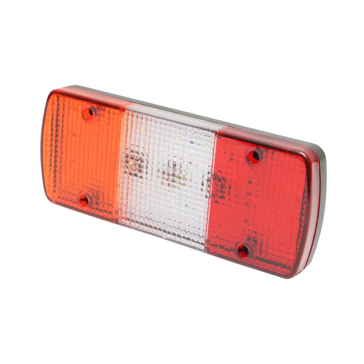 Lampa spate dreptunghiulara 28 LED-uri cu 3 compartimente 12V stanga/dreapta - imagine 2