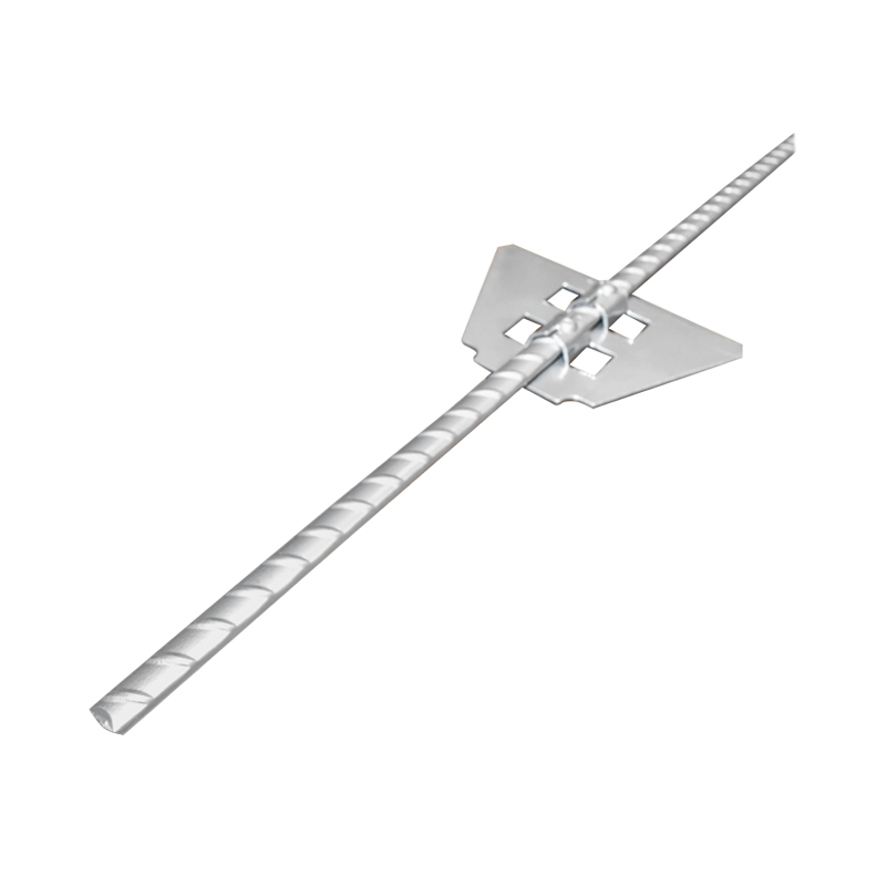 Stalp metalic 1080mm cu izolator 59x33mm pentru gard electric Breckner Germany - imagine 5