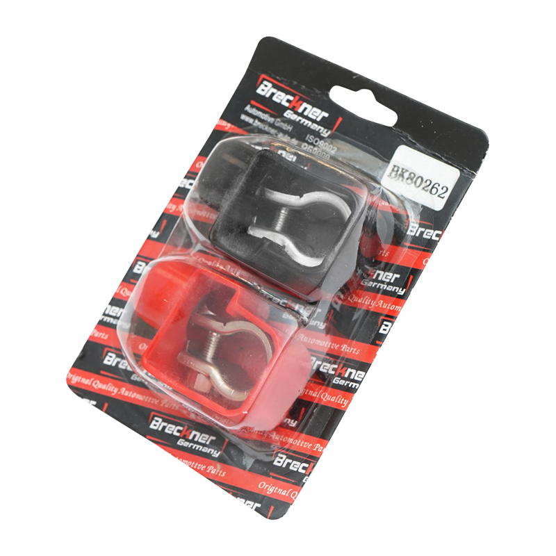 Set borne baterie cu protectie cauciuc Breckner Germany - imagine 9