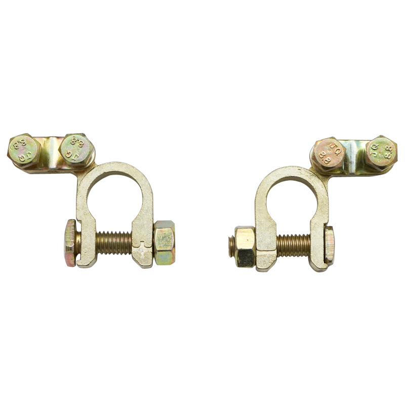 Set borne baterie din cupru Cu+ Breckner Germany - imagine 2