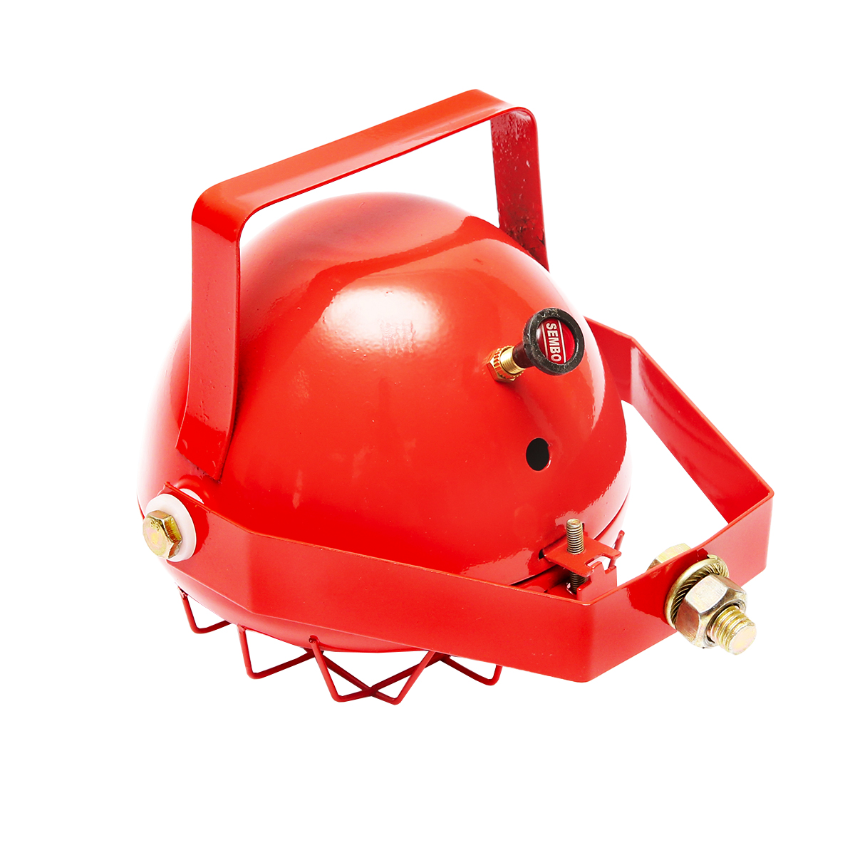 Lampa, proiector de lucru portocalie reglabila cu intrerupator pentru tractor sau utilaje agricole 12V Breckner Germany - imagine 5