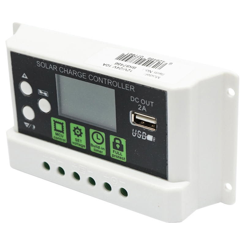 Regulator tensiune pentru panou solar 10A 12V/24V port USB 5V/2A Breckner Germany - imagine 2