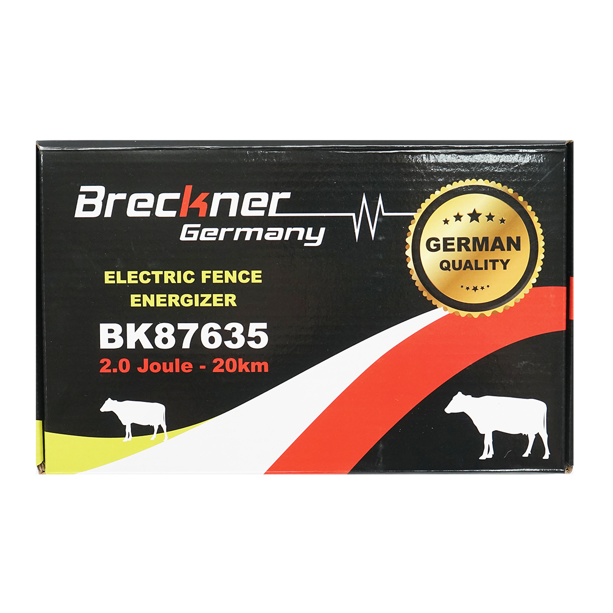 Generator impulsuri 12V max 2 Joule 20km cu impamantare pentru gard electric Breckner Germany - imagine 4