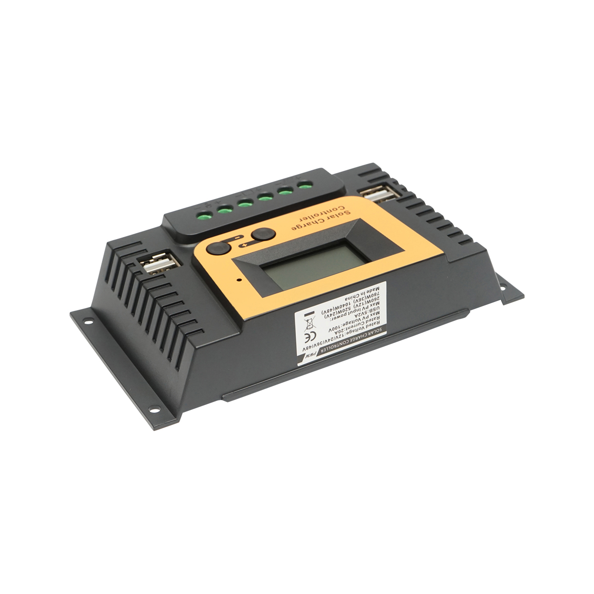 Regulator tensiune pentru panou solar 12-24-36-48V 20A Breckner Germany - imagine 3