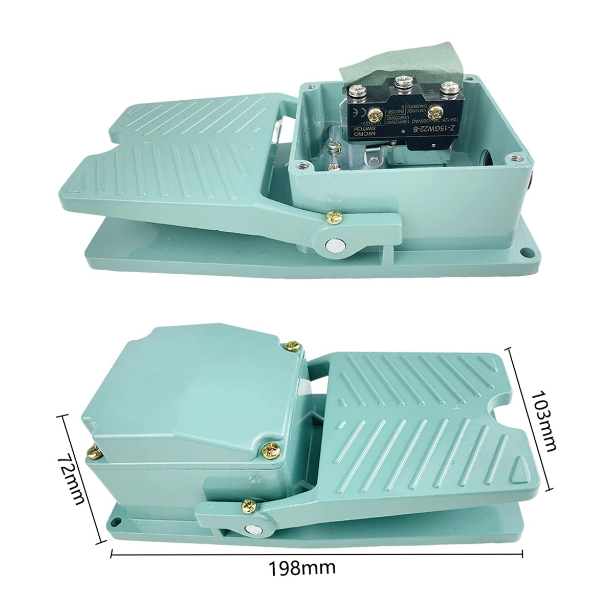 Pedala comanda cu contact electric 250V/10A