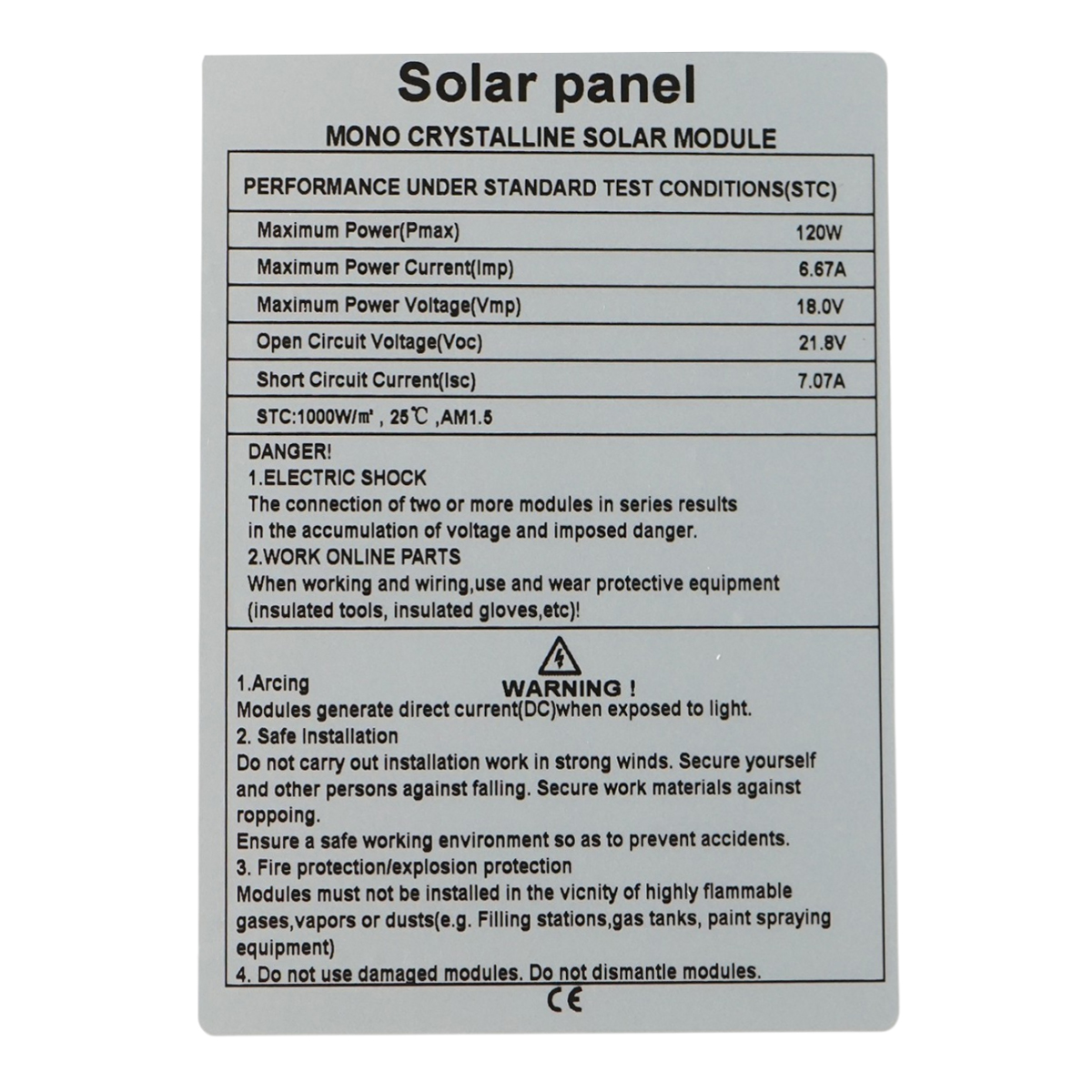 Panou solar 120W fotovoltaic monocristalin tip valiza cu regulator de tensiune 12/24V 20Ah 2 USB-uri Breckner Germany - imagine 10