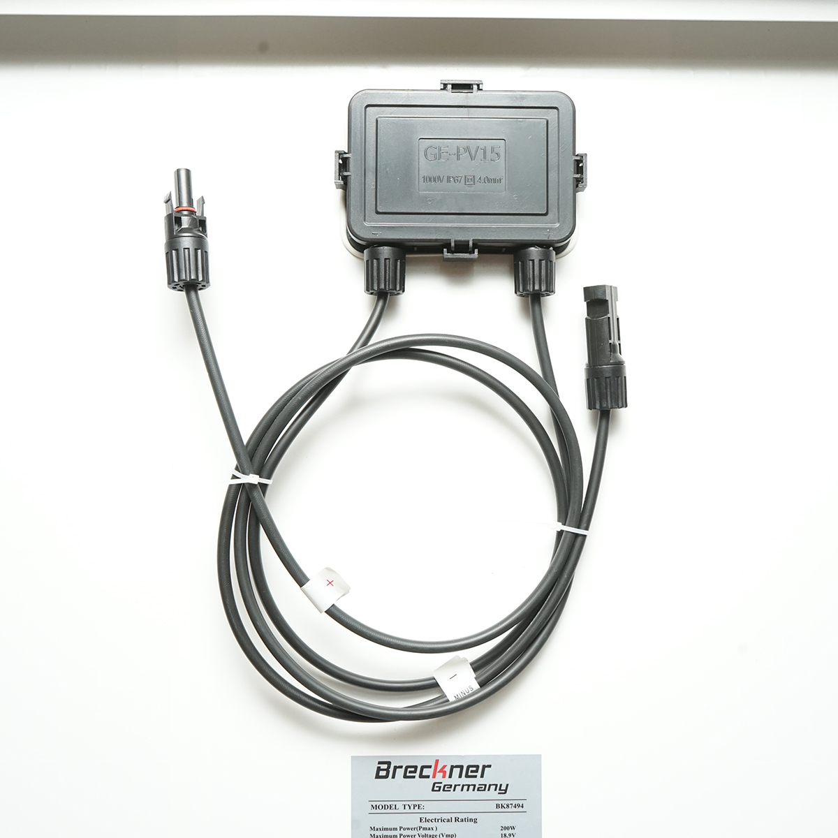 Panou solar 200W Breckner Germany fotovoltaic monocristalin 1480x680x35mm - imagine 4