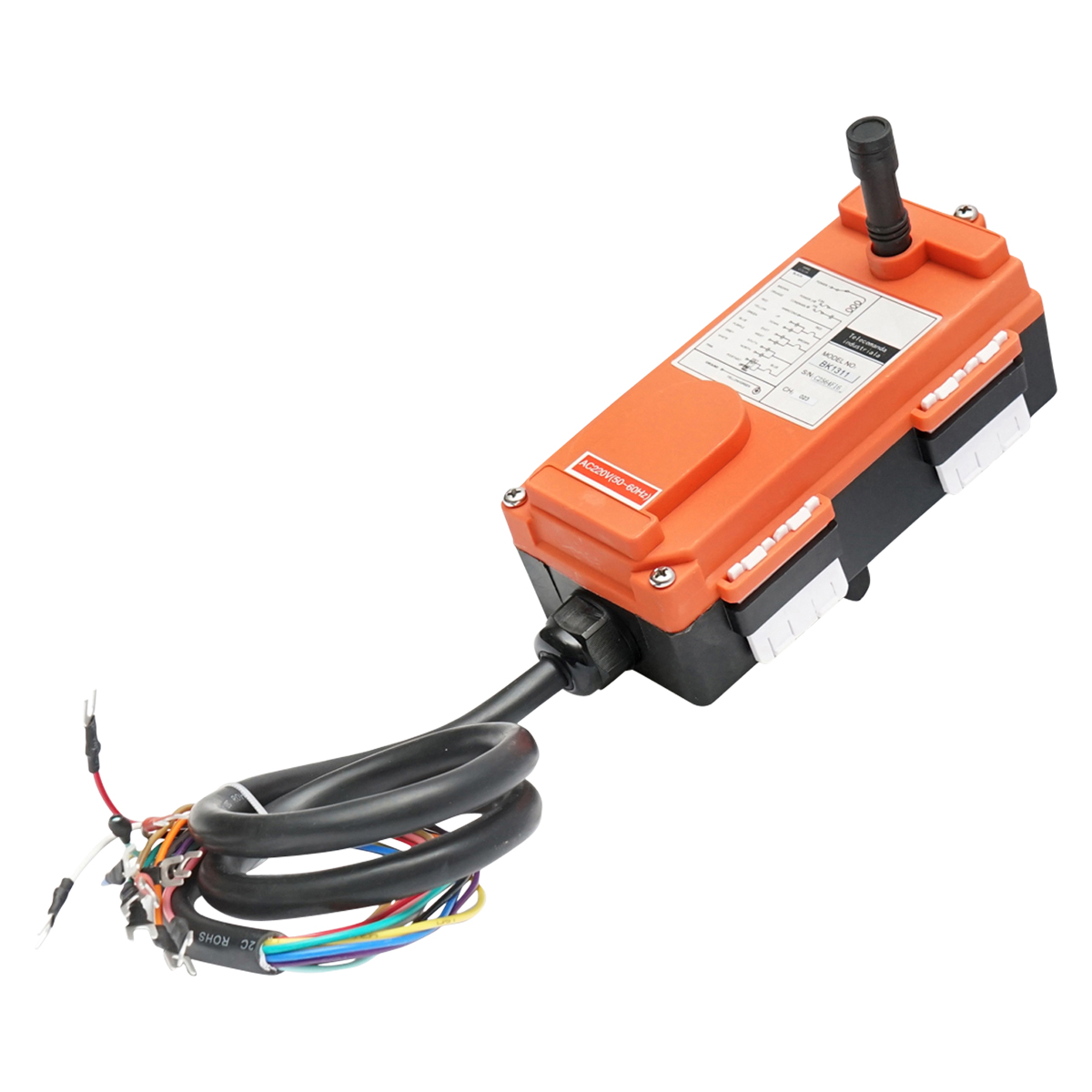 Telecomanda industriala wireless cu 6 comenzi AC 220V si protectie la apa Breckner Germany - imagine 6