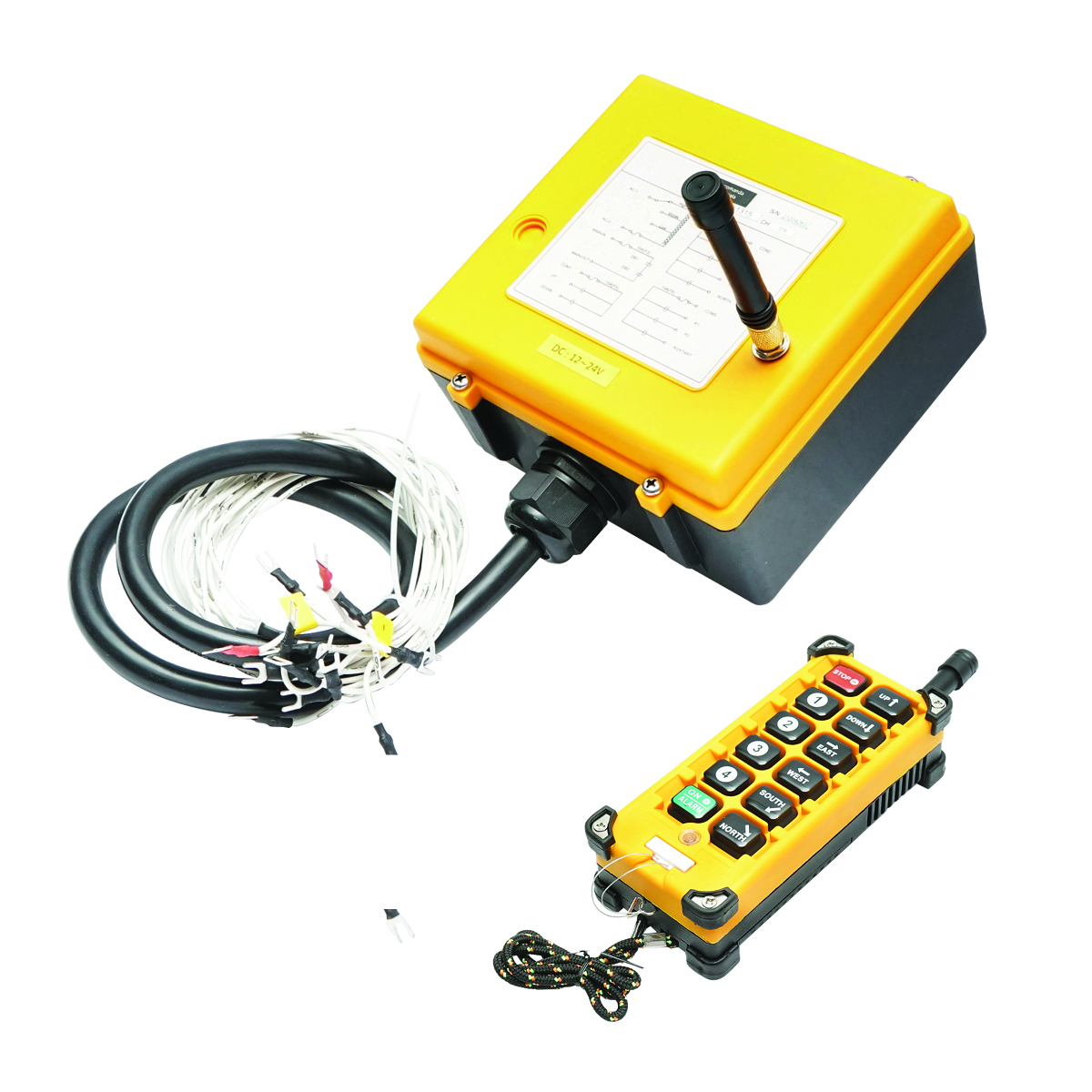 Telecomanda industriala wireless cu 8 comenzi DC 12V/24V si protectie la apa Breckner Germany - imagine 3