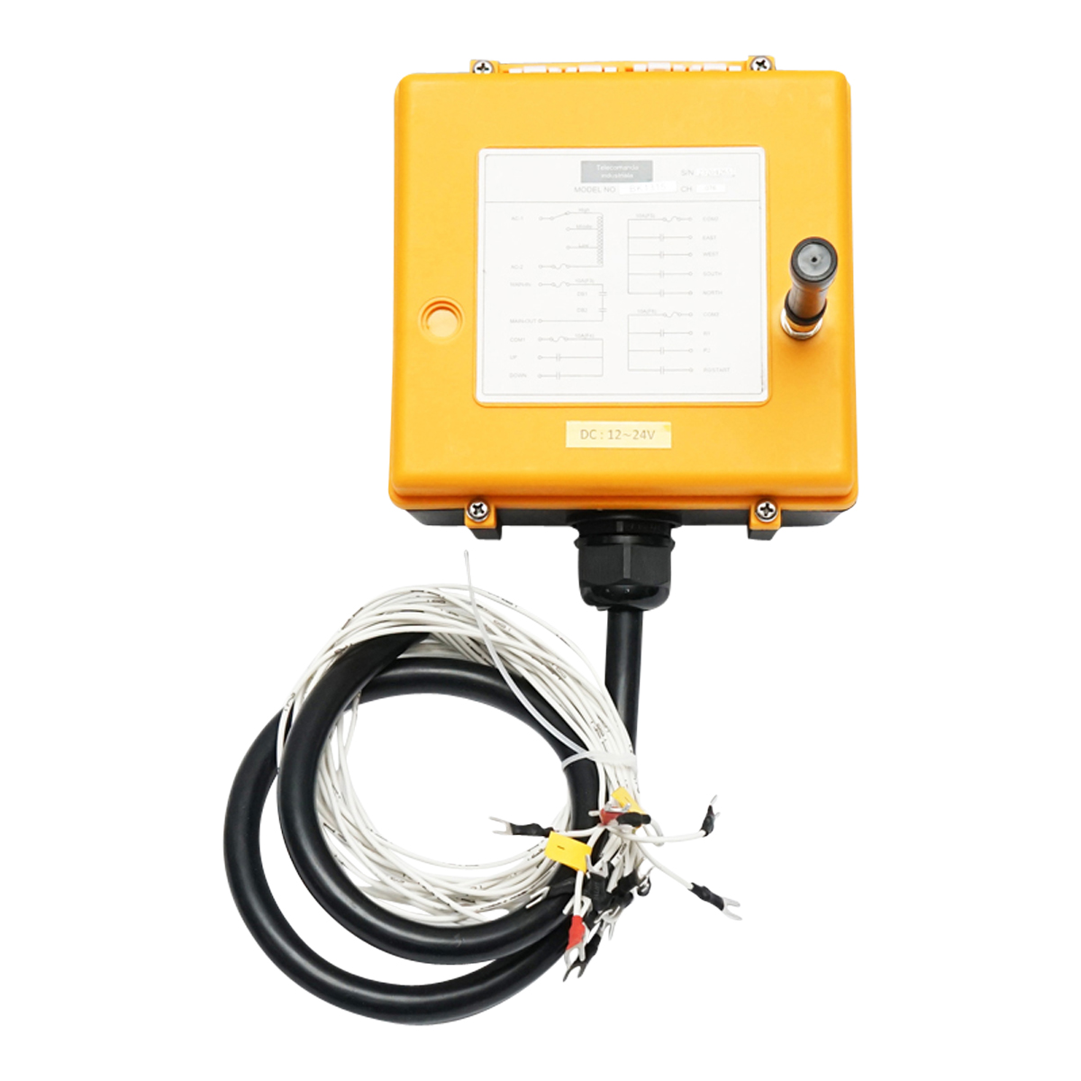 Telecomanda industriala wireless cu 8 comenzi DC 12V/24V si protectie la apa Breckner Germany - imagine 4