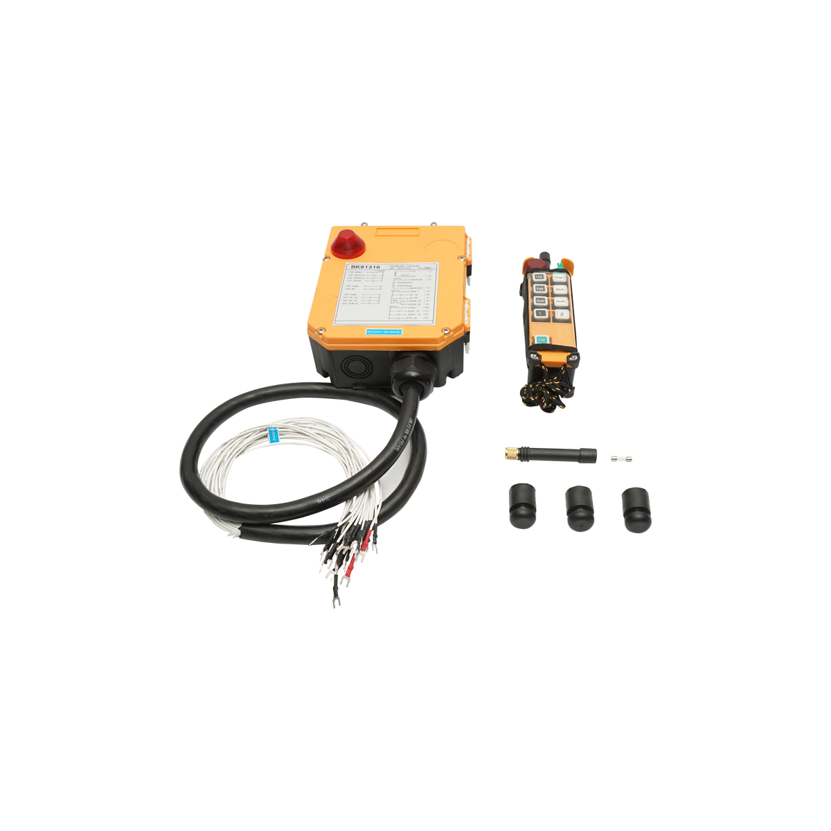 Telecomanda industriala wireless cu 10 comenzi AC 220V si protectie la apa Breckner Germany - imagine 2