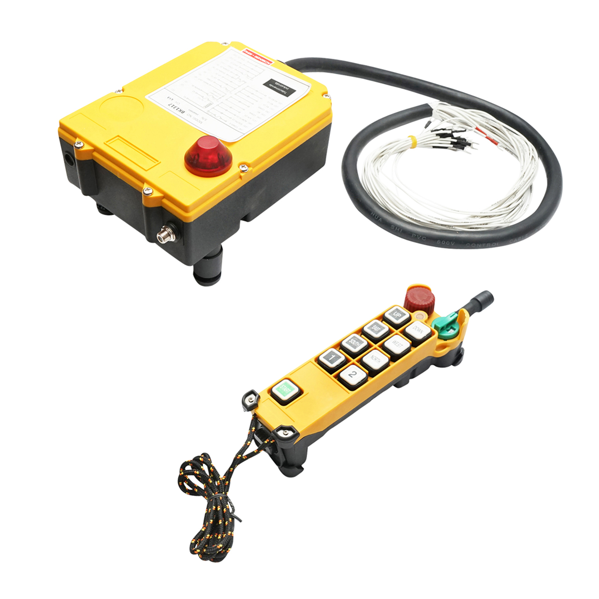 Telecomanda industriala wireless cu 10 comenzi AC 380V si protectie la apa Breckner Germany - imagine 3