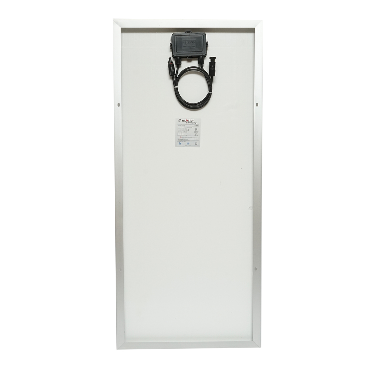 Panou solar 100W fotovoltaic monocristalin 1030x460x30mm Breckner Germany - imagine 2