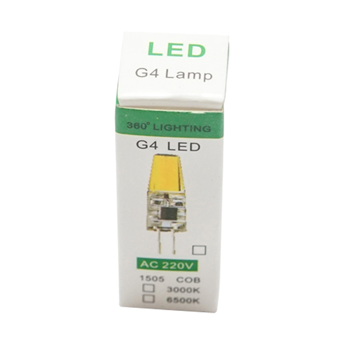 Bec LED SMD T3 mini G4 6W 1505 COB AC/DC 220V unghi de radiere 360 grade - imagine 5